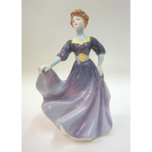 308 - Royal Doulton Figurine 'Jacqueline' HN2333 2nd version, designer M Davies 1983 - 1991