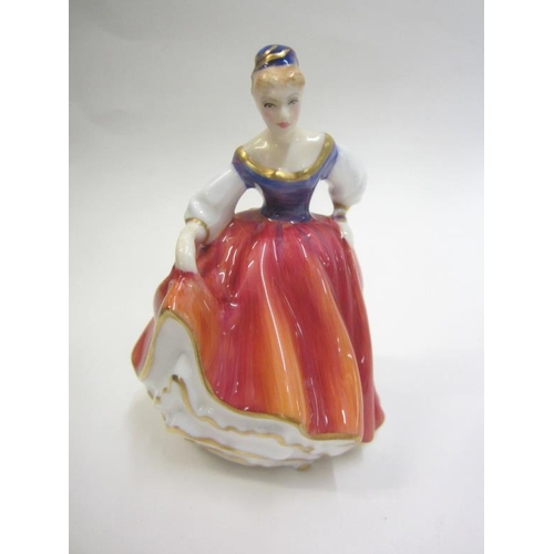 353 - Royal Doulton Miniature Figurine 'Fair Lady' HN3334