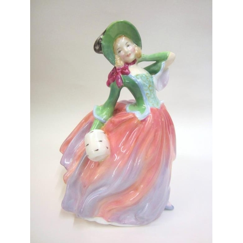 327 - Royal Doulton Figurine HN1911 'Autumn Breeze' designer AL Harradine, 1939 - 1976