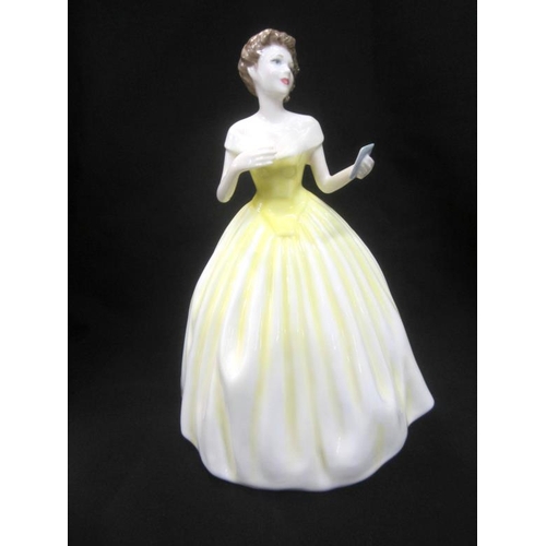 329 - Royal Doulton Classics Figurine HN4585 'Thinking of You'