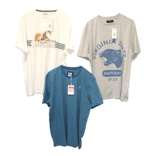 773 - Mens T-Shirts incl. Crew Clothing, Animal, Next etc. some new with tags, size XL (6)