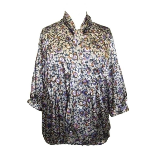 401 - Next Blue Lace Dress size 12, Per Una silver blouse size 12 & Next blouse size 14 (3)