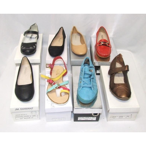 419 - 8 Pairs Ladies Shoes Size 37 as new in boxes (8)