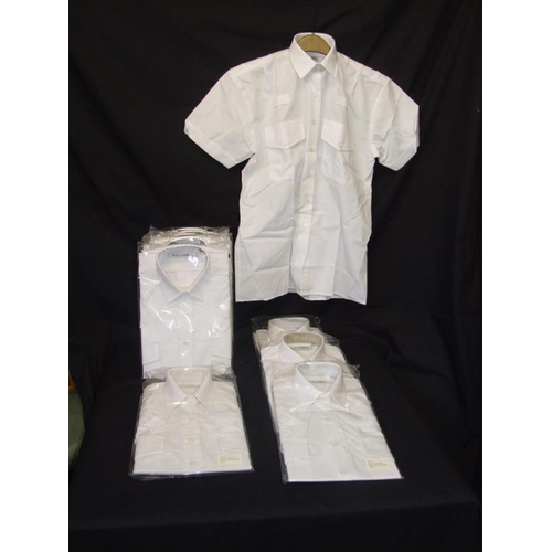 409 - Alexandra Ladies White Short Sleeve Shirts Size L: 5 x 13.5