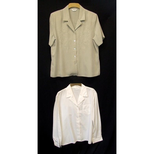 452 - Ladies M&S Cream Jacket, Berketex Cream Jacket, EWM Beige Jacket, Amaranto Black Jacket & Berketex R... 