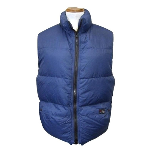 474 - Ladies Eastex Brown Padded Jacket with faux fur collar size 20, Rab Blue Padded Gilet size L & Jorda... 