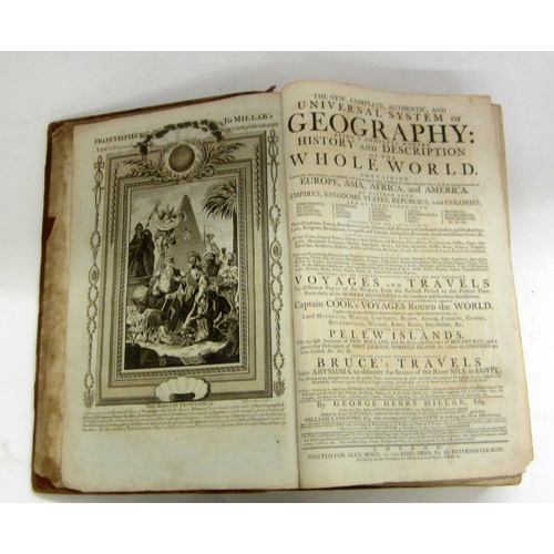 293 - Book: C18th 'The New Complete Authentic & Universal System of Geography being a complete modern hist... 