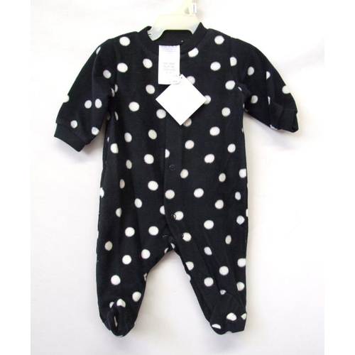 538 - As New Baby Clothing: 4 Tiny Me Blue Pyjama Set 3.5lbs, New Baby dark blue sleep suit, pack of 3 bab... 