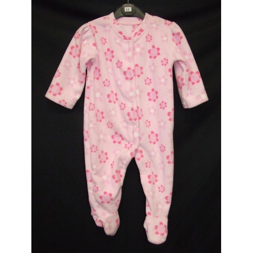 542 - Girls As New Clothing Age 3 - 6 Months: pink sleep suit, Disney Minnie Mouse T-Shirt, 5 dresses & 2 ... 