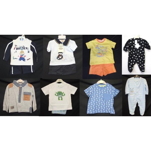 546 - As New Boys Clothing Age 3 - 6 Months: Baby C Builder pyjama set, Trendee T shirt/shorts set, Bambin... 