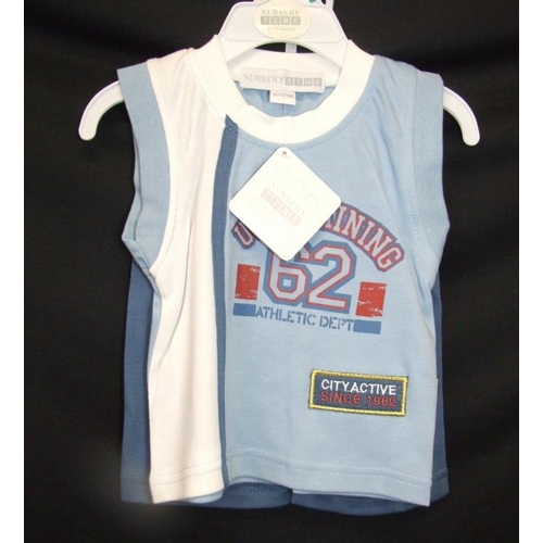 550 - As New Boys Clothing Age 6 - 9mths & 6 - 12mths: Trendee T-shirt & shorts set, Baby C dungaree set, ... 