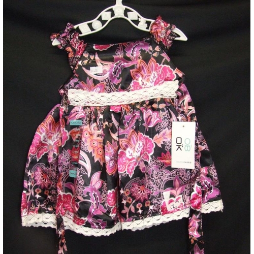 561 - As New Girls Clothing Age 9-12mths: Disney Minnie Mouse T-shirt, 2 pink sleep suits, 2 Bambini dress... 