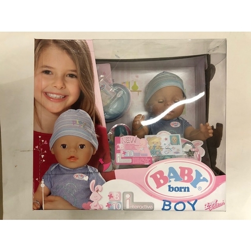 Interactivo Zapf Creation Baby Born Doll con Chile