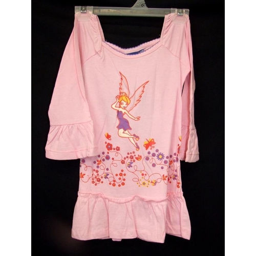 602 - As New Girls Clothing Age 3/4 Years: Isabelle Rose pink dress, pink kitten T shirt, 2 Soul & Glory T... 