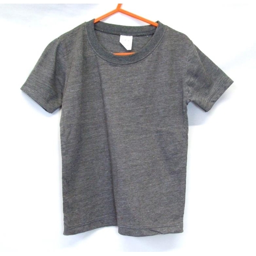 611 - As New Childrens Clothing Age 3/4 Yrs: Sam-013 T shirt, black T shirt, grey T shirt, pair yellow sho... 