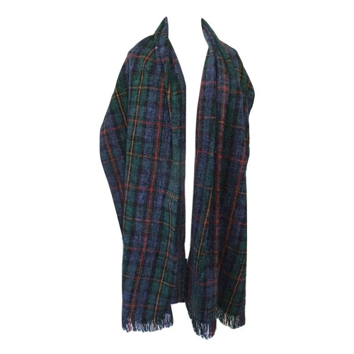 503 - Weave of The Irish Boucle Knit Purple Mix Shawl, Weave of The Irish Tartan Scarf/Shawl as new with t... 