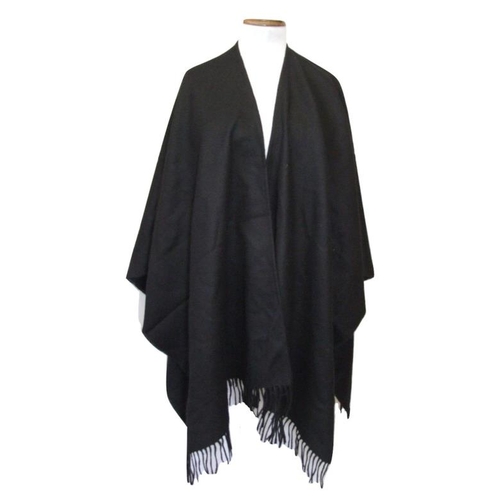 504 - 3 100% Wool Shawls & Grey Acrylic Knit Shawl (4)