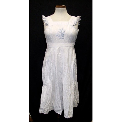 513 - 4 Ladies Vintage Dresses incl. St Michael, French Connection, cream silk dress made in China, etc. (... 