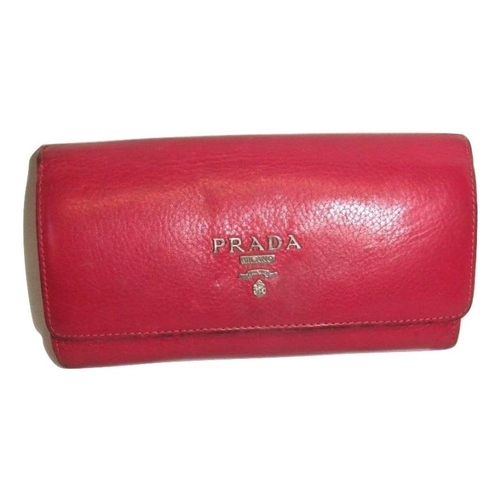 517 - Handbag Marked 'Burberry' & Pink Leather Purse Marked 'Prada' (2)