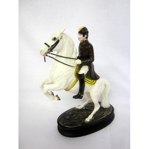 298 - Beswick Lipizzaner with rider (2nd version)