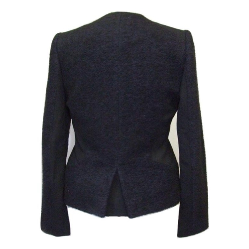 618 - Jaeger Black Wool Jacket size 10