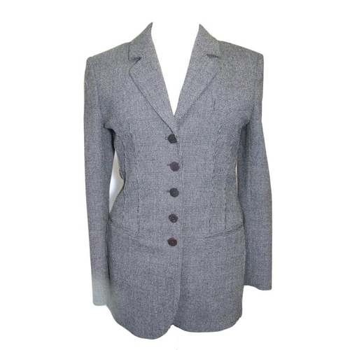 621 - Ladies Claudia Strater Grey Wool Jacket size 36 & Phillipe Adec Black Jacket size 10 (2)