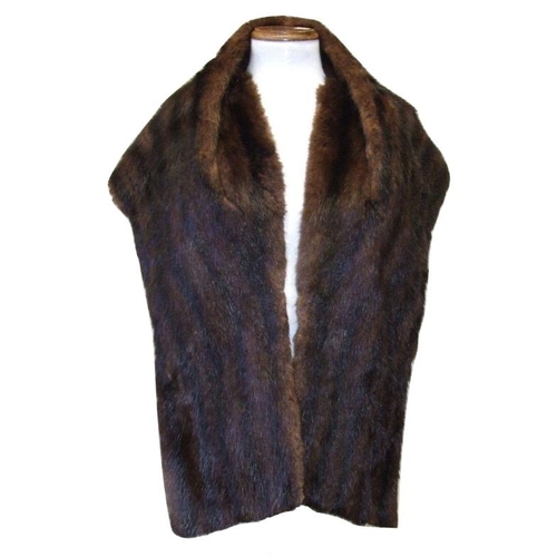 654 - Ladies Vintage Mink Stole