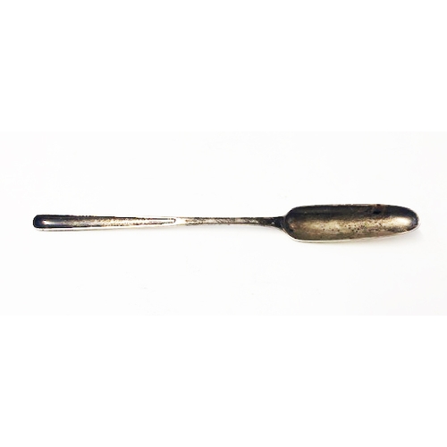 271 - C18th Silver Double Ended Marrow Scoop, monogramed to reverse of bowl, London 1787, approx. 8 3/4