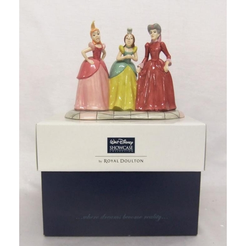 528 - Royal Doulton Walt Disney Showcase Collection Terrible Trio CN10 (BOXED - BOX UNDER CERAMIC CABINET)... 