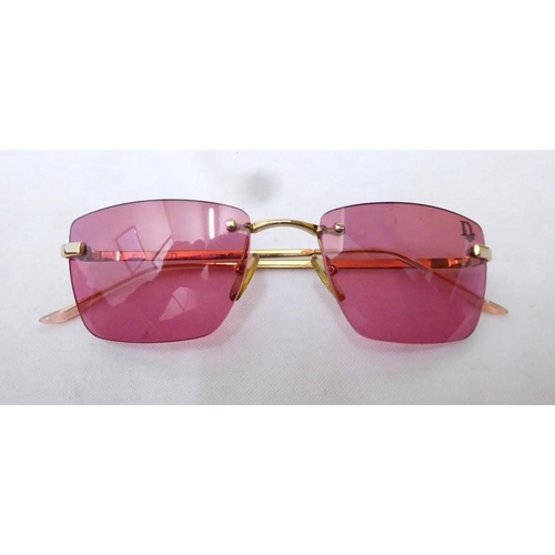 1901 - Vintage Christian Dior 'Snake' Sunglasses 84KNU, in case