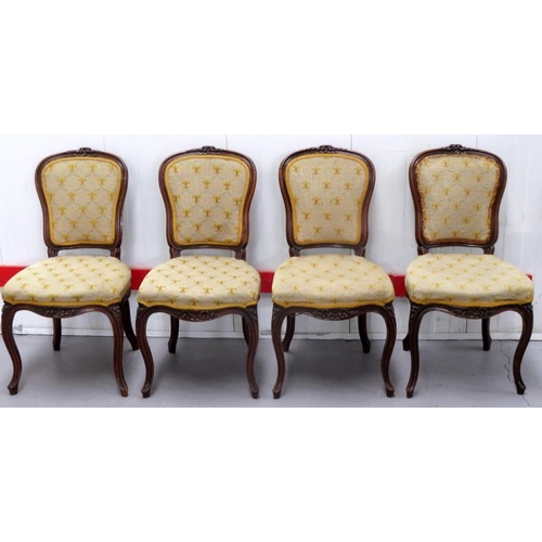 18 - 4 Continental Style Dining Chairs (A2+3)