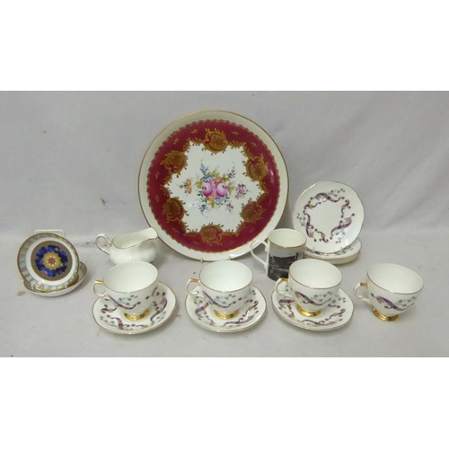 Set of 4 Royal Tara Fine Bone China 6th Century Irish Design