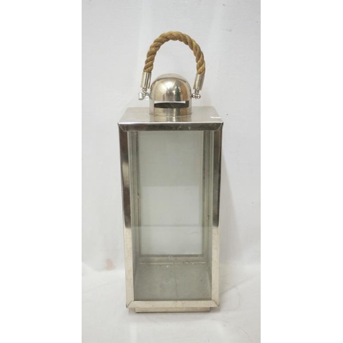 1672 - 43cm H Lantern, candle holder