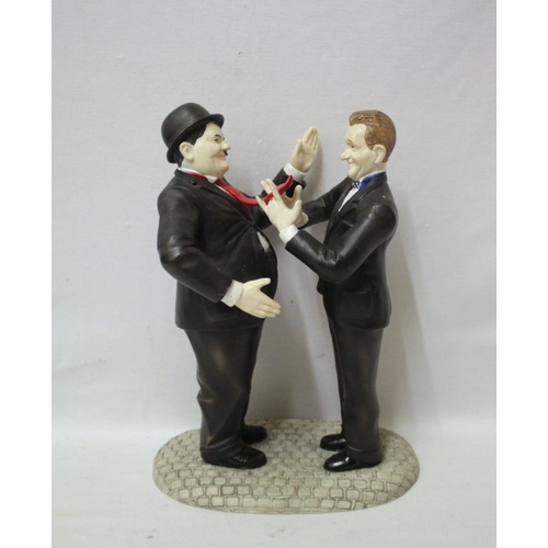 Grande figurine Laurel et Hardy
