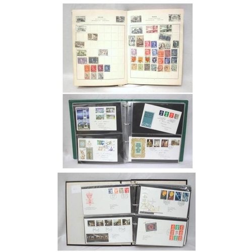 Stamp Album of world, commonwealth, GB Used stamps, Folder GB, LSD