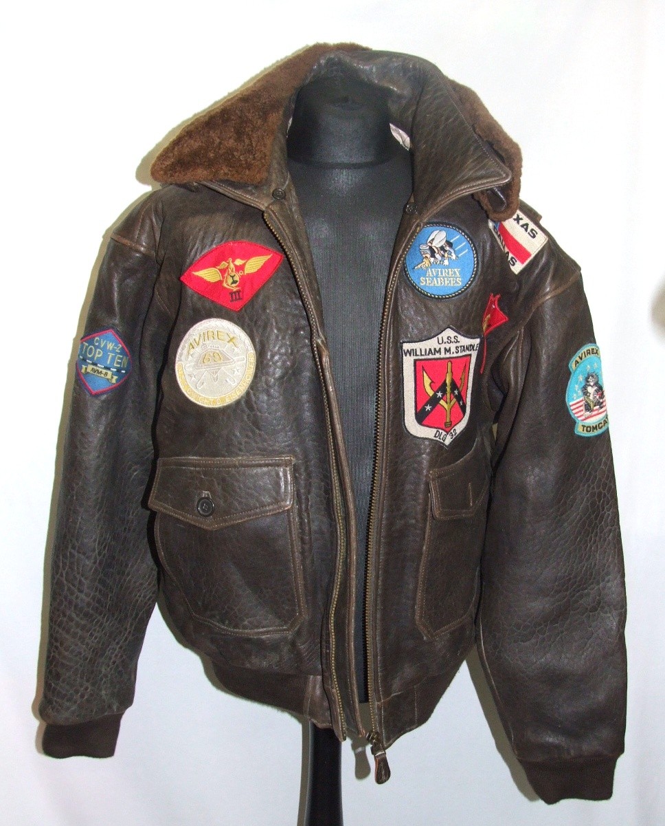 Mens Sheepskin Leather Jacket Type G1 US Navy Bureau of Aeronautics ...