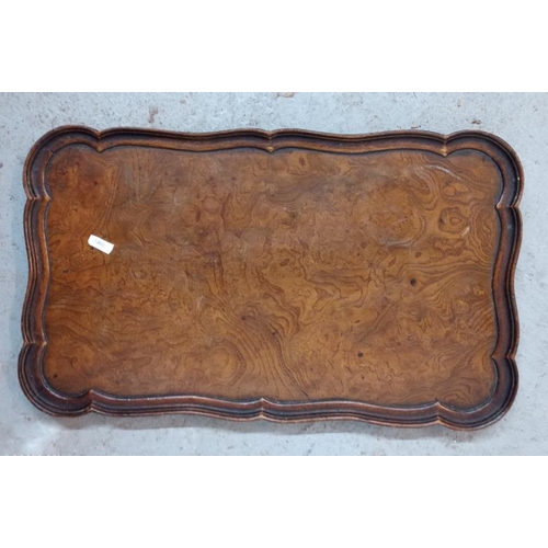 77 - Burwood Tray with wavy moulded borders