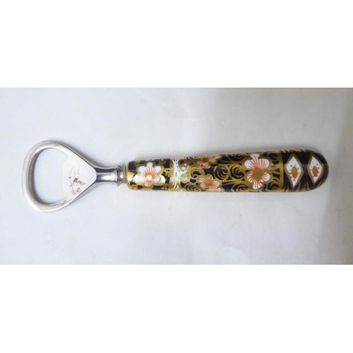 13 - Royal Crown Derby Unmarked Bottle Opener