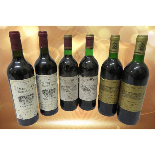 75 - Bottle Château Conilh Haute-Libarde Côtes De Bourg 2001 x 2, Grand Van De Graves Château Tourteau Ch... 