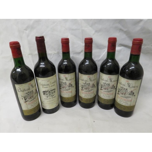 103 - 1985 Château Mausse Canon-Fronsac Guy Tankoueix x 5 & 2001 Château Conith Haut-Libarde Cote de Bourg... 