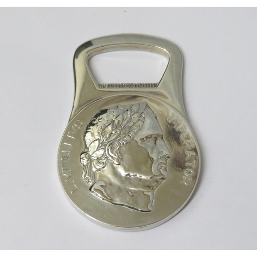 17 - Christofle Versace Inspired Bottle Opener with L.Vitellivs Imperator