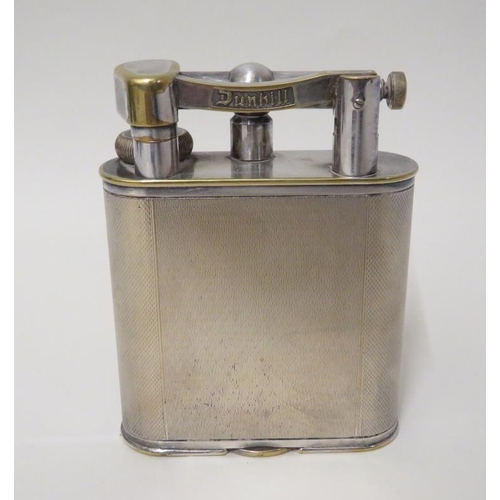 Oversized Dunhill Table Lighter in the form of a petrol lighter reg ...
