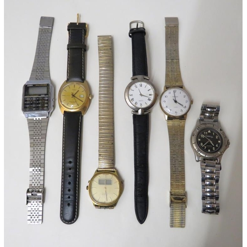 Wristwatches incl. Casio Lithium CA505 A/f, Avia quartz, Timex gilt ...