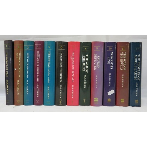 1373 - Set of JRR Tolkien Books from 1-12(12)