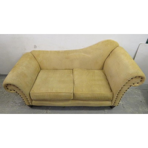 90 - Two Seater Sofa approx. 185cm W x 43cm seat height x 80cm D (total height approx. 80cm) FWR
