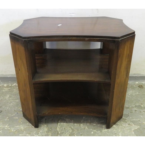 143 - 3 Tier Side Table approx. 58cm W x 44cm D x 52cm H A3