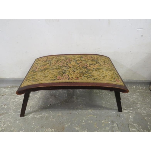 81 - Folding Stool approx. 70cm W x 38cm D X 34cm H A1