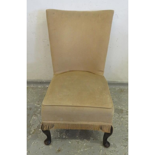 19 - Nursing Chair, seat height approx. 38cm x 58cm D x 50cm W x total height 83cm FWL