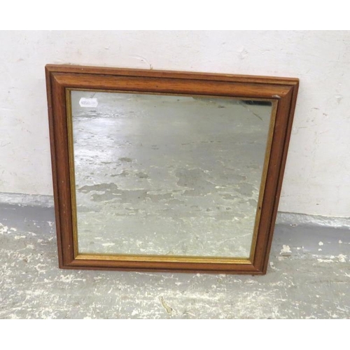 8 - Rectangular Wall Mirror approx. 36cm x 36cm A8