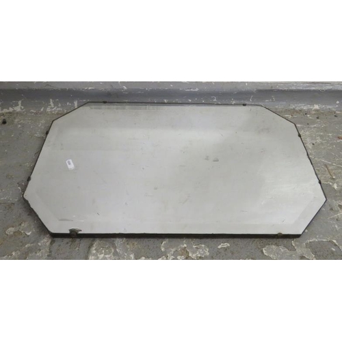 107A - Canted Corner Wall Mirror 39x63cm A7